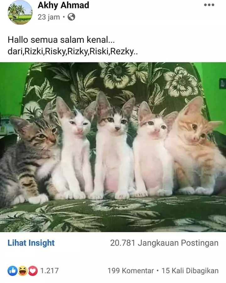 status Facebook yang bikin kamu kudu lihat jeli © 2021 instagram.com