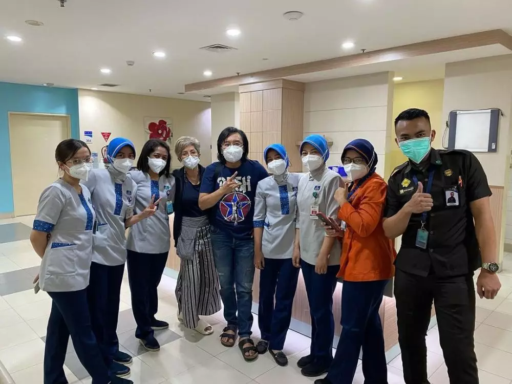 Potret Ari Lasso usai jalani operasi tumor © 2021 brilio.net