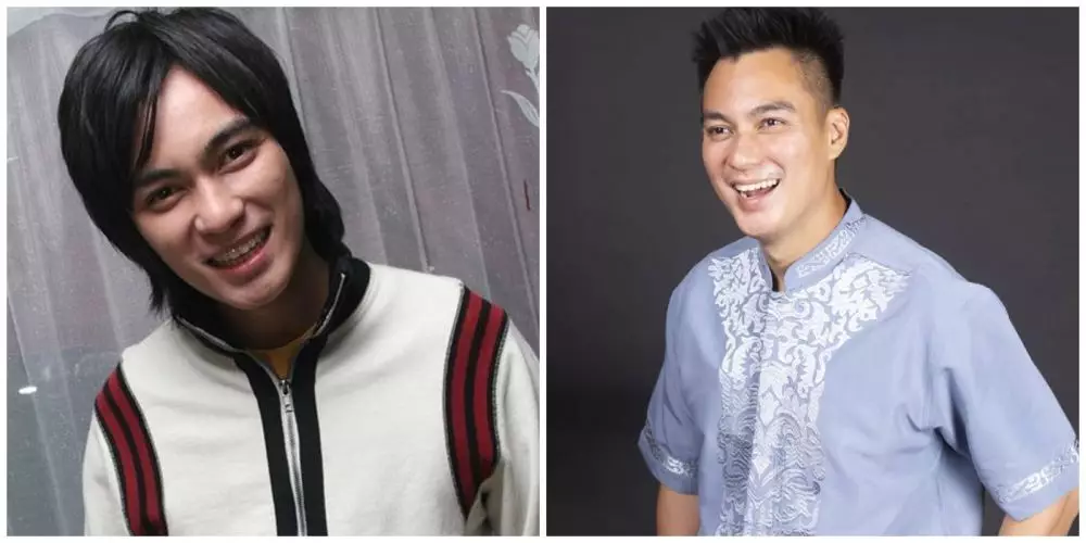 Potret dulu dan kini Baim Wong © Istimewa Potret dulu dan kini Baim Wong © Istimewa