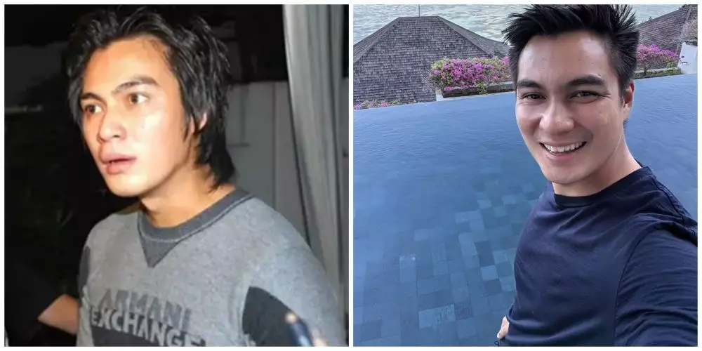 Potret dulu dan kini Baim Wong © Istimewa Potret dulu dan kini Baim Wong © Istimewa