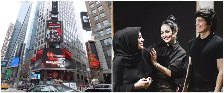 Lagu Atta dan Aurel diputar di Times Square New York, KD bangga