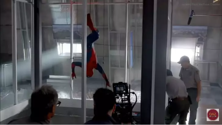 9 Adegan film Spider-Man sebelum dan sesudah efek CGI berbagai sumber
