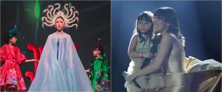 Aksi 7 penyanyi duet bareng anak di panggung, terbaru Ayu Ting Ting