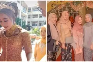 Totalitas, ujian praktik menikah di sekolah ini mirip hajatan betulan