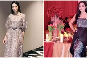 Selalu tampil stylish, intip 9 gaya kondangan Ririn Dwi Ariyanti