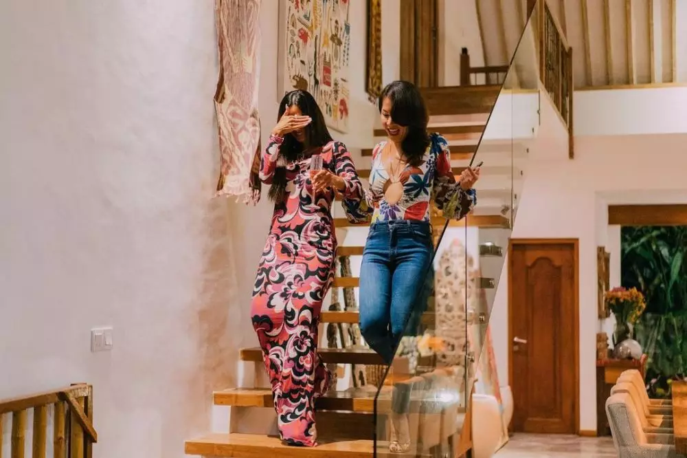 Potret kejutan ultah ke-41 Indah Kalalo © 2021 brilio.net