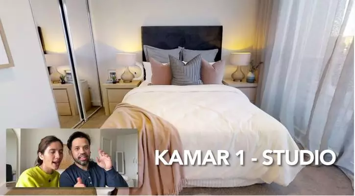 potret hunian acha sinaga di australia © YouTube