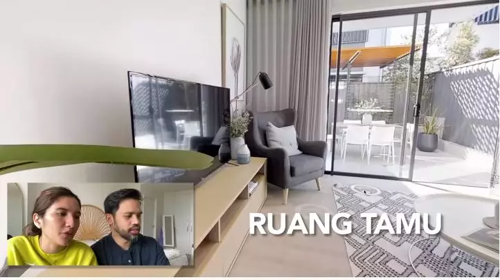 potret hunian acha sinaga di australia © YouTube