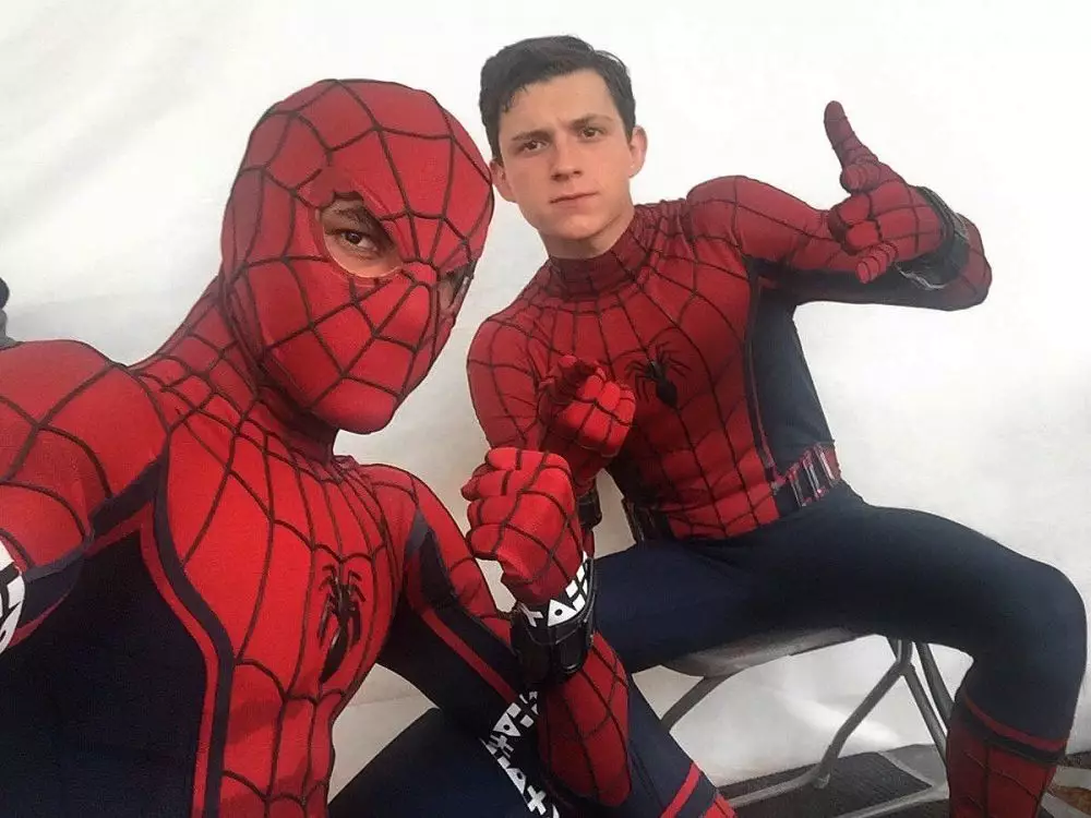 Momen pemain Spider-Man bareng pemain penggantinya berbagai sumber