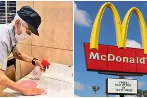 Viral kakek 93 tahun jadi pegawai McDonald's, kisahnya bikin takjub
