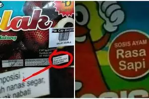 11 Tulisan di kemasan makanan ini nggak nyambung, pembeli jadi bingung