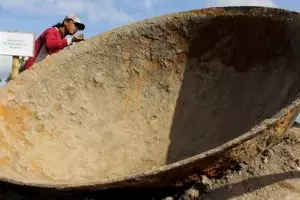 Warga Yogyakarta temukan wajan raksasa, disebut peninggalan Belanda