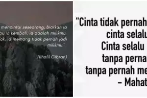 101 Quotes tentang cinta, menyentuh hati dan bermakna