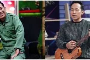 Denny Cagur pernah punya badan kekar berotot, selevel binaragawan lho