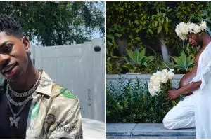 Unggah pemotretan dengan perut hamil, Rapper Lil Nas X bikin heboh