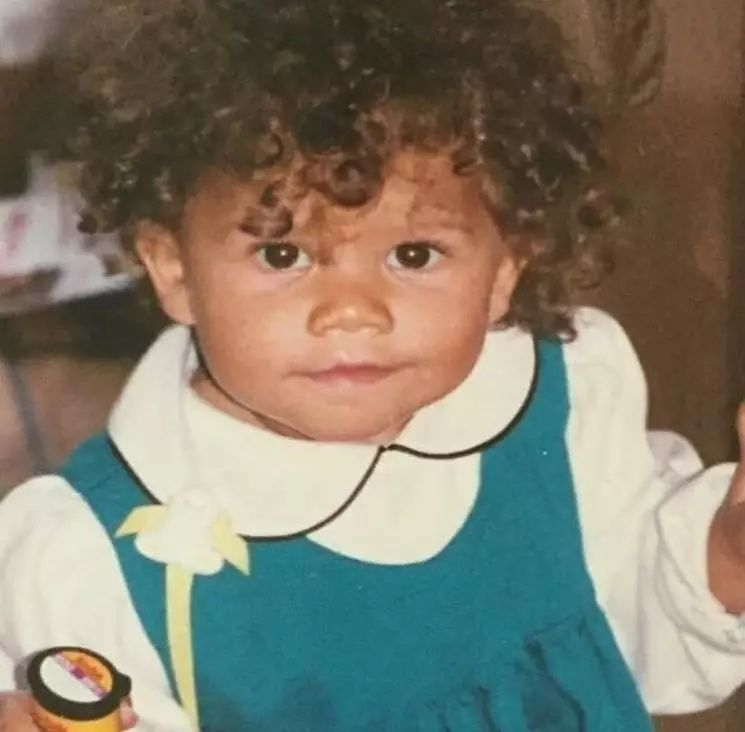 Potret masa kecil Zendaya Instagram/@zendaya