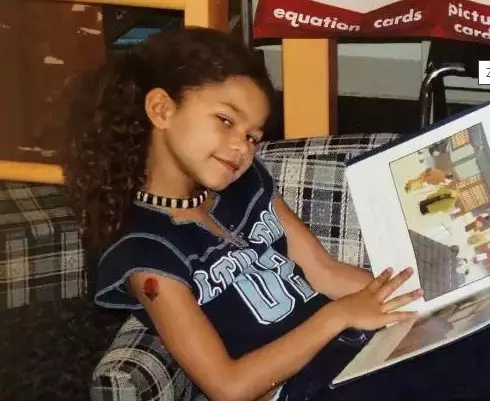 Potret masa kecil Zendaya Instagram/@zendaya