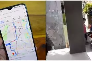 Tepergok warga, begini cara pekerja Google Maps rekam gang sempit