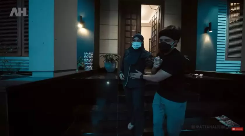 Momen Aurel ngidam jajanan YouTube/AH