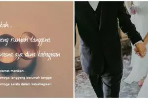 83 Ucapan selamat menikah, berkelas dan penuh doa