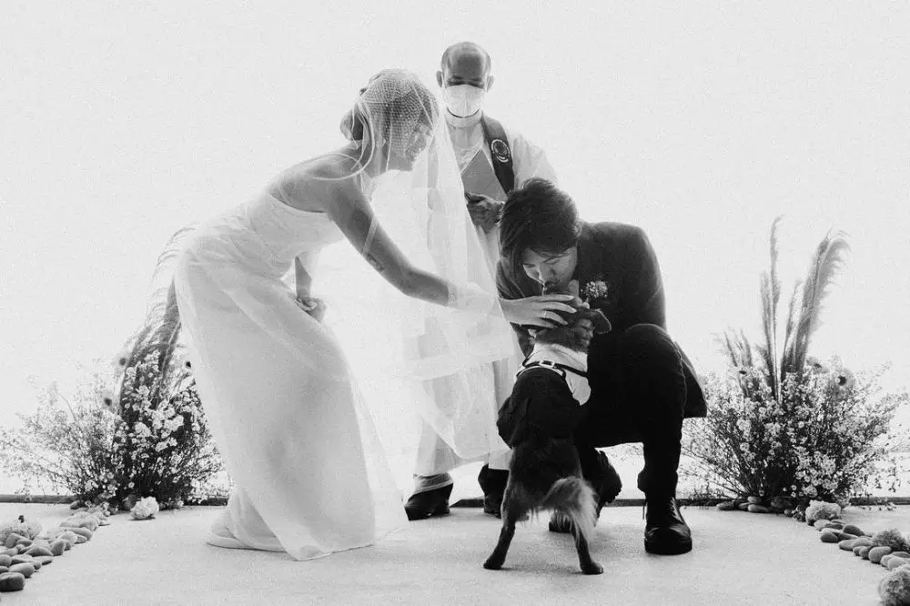 Momen pernikahan Sonia Eryka © 2021 brilio.net