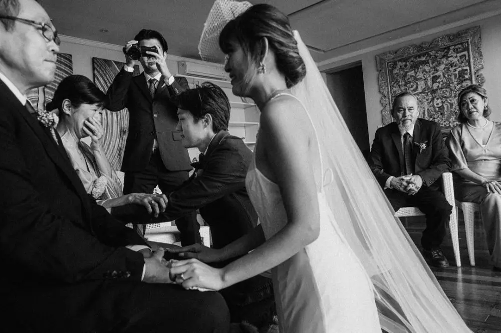 Momen pernikahan Sonia Eryka © 2021 brilio.net