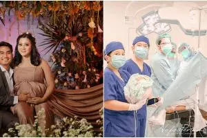 Dikaruniai anak lelaki, ini 9 momen haru Chelzea Verhoeven melahirkan