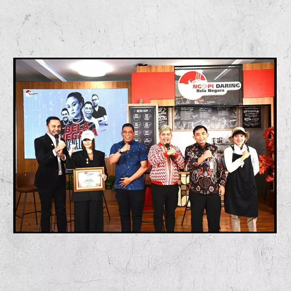 Agnez Mo menjadi Duta Bangsa Bela Negara © Instagram Agnez Mo menjadi Duta Bangsa Bela Negara © Instagram