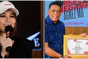 Antisensasi, Agnez Mo jadi Duta Bangsa Bela Negara atas karya-karyanya