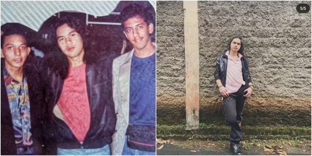 gaya Ahmad Dhani muda & Dul Jaelani Berbagai sumber gaya Ahmad Dhani muda & Dul Jaelani Berbagai sumber