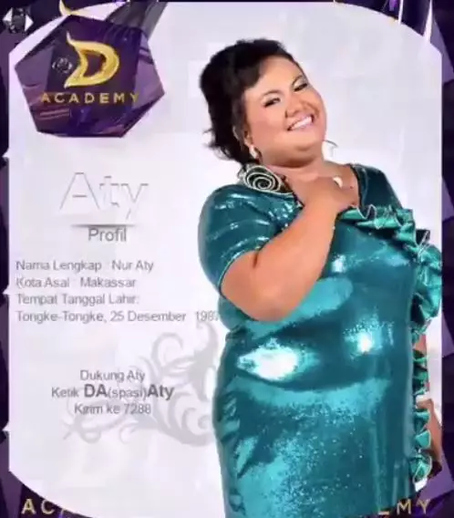 potret lawas aty kodong saat audisi d'academy © berbagai sumber potret lawas aty kodong saat audisi d'academy © berbagai sumber