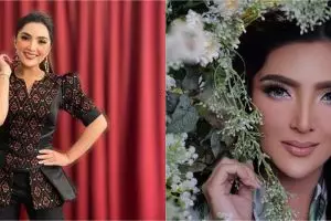 7 Gaya pemotretan Ashanty dengan bunga, layaknya ABG masa kini