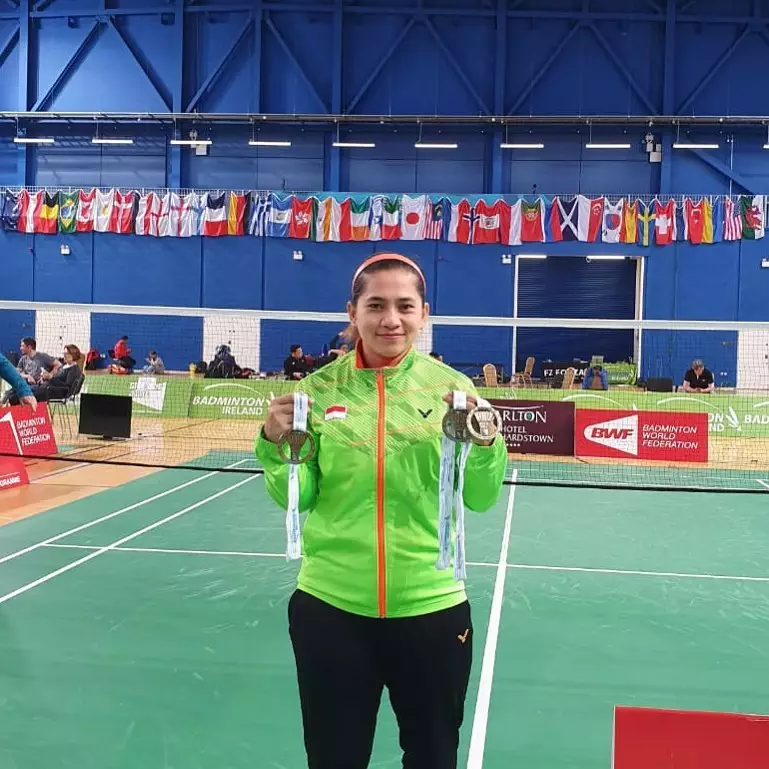 leani ratri peraih tiga medali paralimpiade © instagram