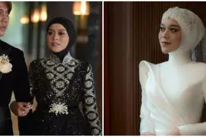 7 Beda gaya Lesty Kejora pakai gaun rancangan Ivan Gunawan & Hian Tjen