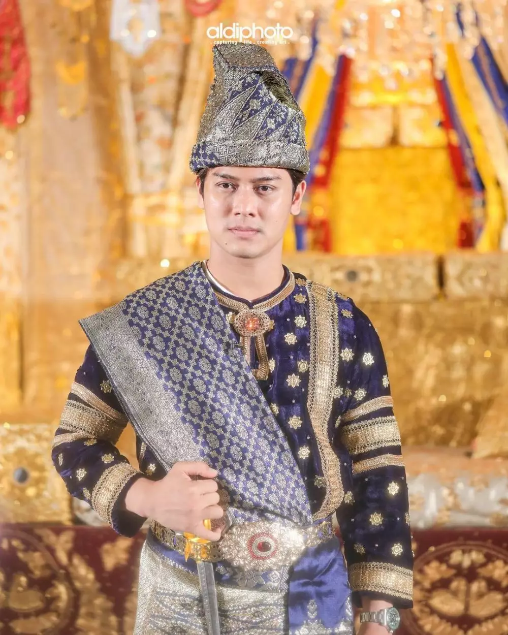 Lokasi ngunduh mantu Leslar © Instagram