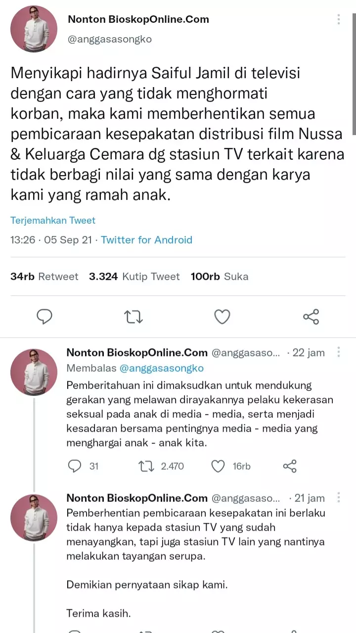 Seleb beri pesan menohok Berbagai sumber 