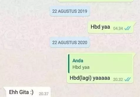 di-chat malah balasnya telat banget © 2021 instagram.com