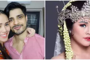 Gaya Nita Sofiani pemotretan pakai baju pengantin, dikira nikah lagi