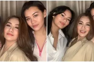 Reza Artamevia unggah foto bareng putrinya Zahwa, disebut kembar