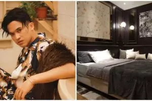 11 Potret kamar tidur Anwar Sanjaya, mural taman bunga bikin estetik