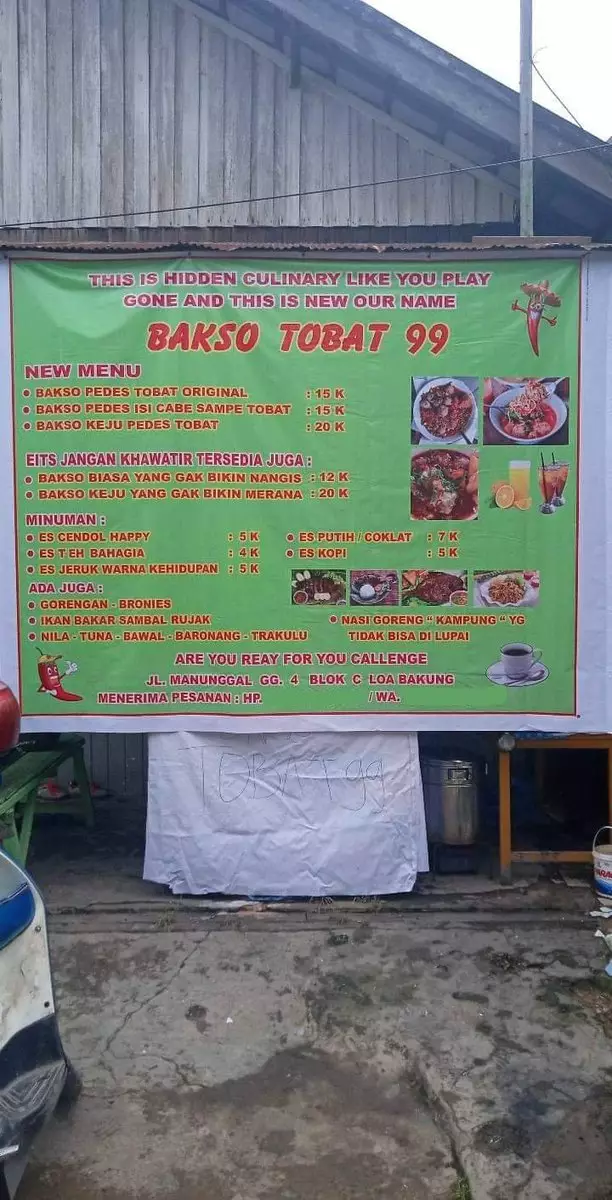 spanduk lucu tukang bakso aneh-aneh namanya © 2021 twitter.com
