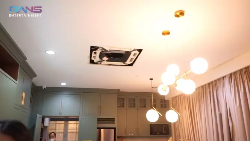 Potret rumah Raffi Nagita saat direnovasi Youtube/Rans Entertainment