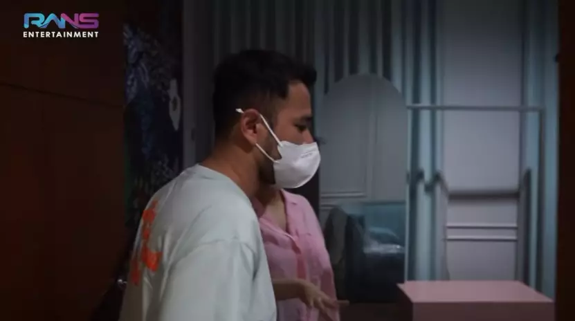 Potret rumah Raffi Nagita saat direnovasi Youtube/Rans Entertainment