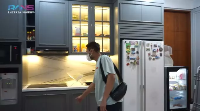 Potret rumah Raffi Nagita saat direnovasi Youtube/Rans Entertainment