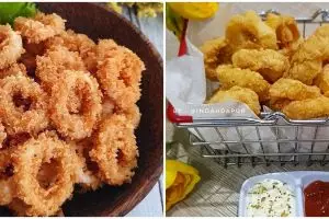 9 Resep calamari goreng tepung rumahan, super renyah mirip di cafe