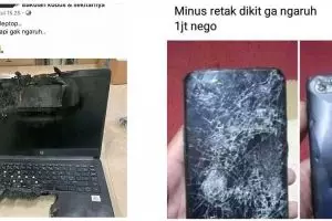 11 Status Facebook lucu jual barang rusak ini bikin tepuk jidat
