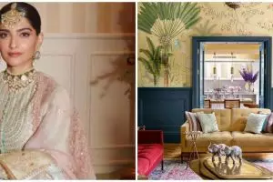 11 Potret apartemen Sonam Kapoor, perpaduan estetika Inggris & India