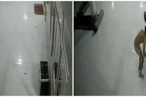 Viral 2 remaja berpenampilan mirip 'tuyul' curi kotak amal masjid