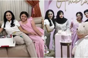 7 Momen Aurel beri kejutan ultah Amora, ucapan Raul Lemos disorot