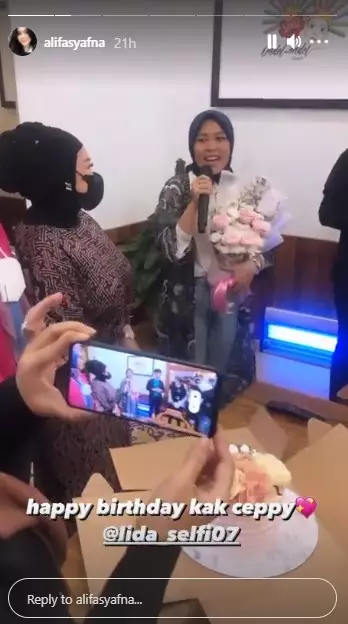 Momen ultah Selfi LIDA dari berbagai sumber